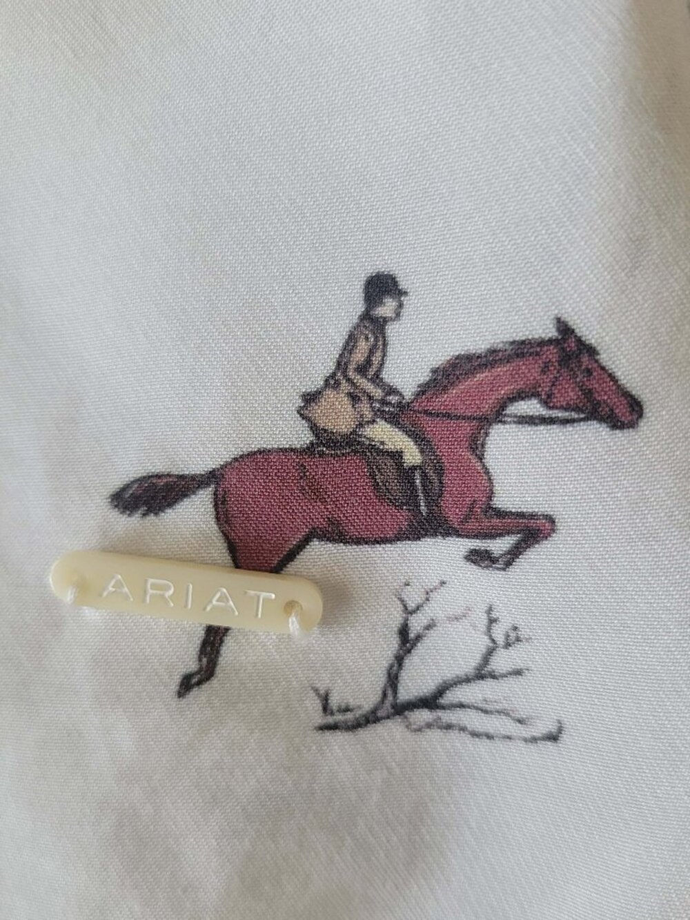 Ariat Clarion Blouse Classic Equestrian Button Down Horse Rider Women’s XL - Picture 6 of 10